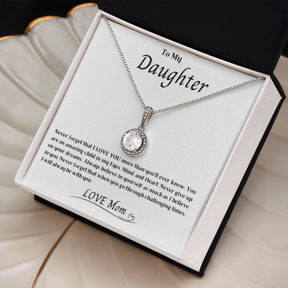 To My Daughter Eternal Hope Necklace
