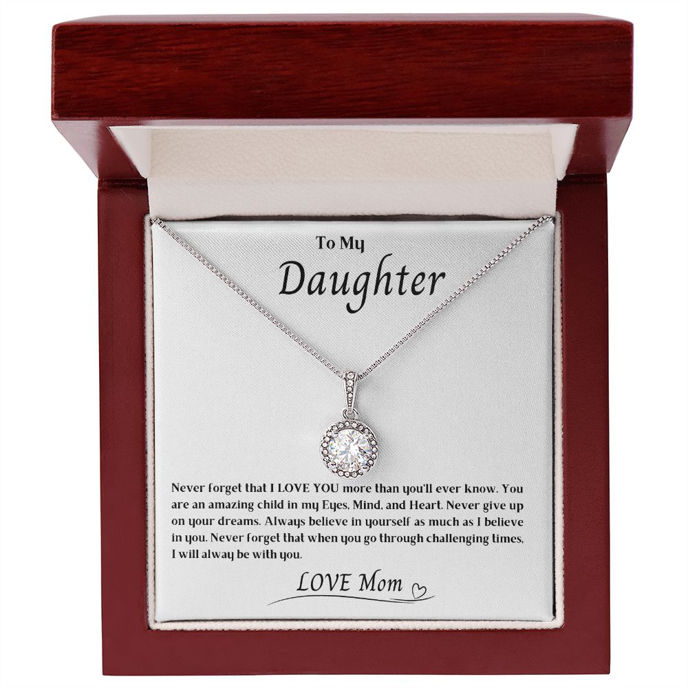 To My Daughter Eternal Hope Necklace