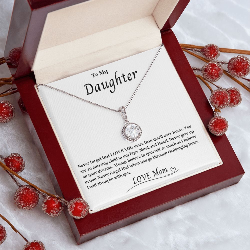 To My Daughter Eternal Hope Necklace