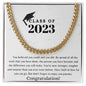 Class Of 2023 Cuban Link Chain