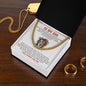 My Son| You Are Not Alone - Cuban Link Necklace