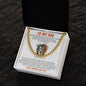 My Son| You Are Not Alone - Cuban Link Necklace