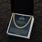 My Son| Always Remember - Cuban Link Chain