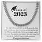 Class Of 2023 Cuban Link Chain