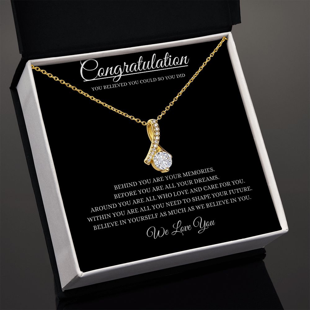 Graduation Gift Necklace, Daughter Graduation Gift, College Graduation Gift, High School Senior Graduation Gift Alluring Beauty Necklace, Class Of 2024