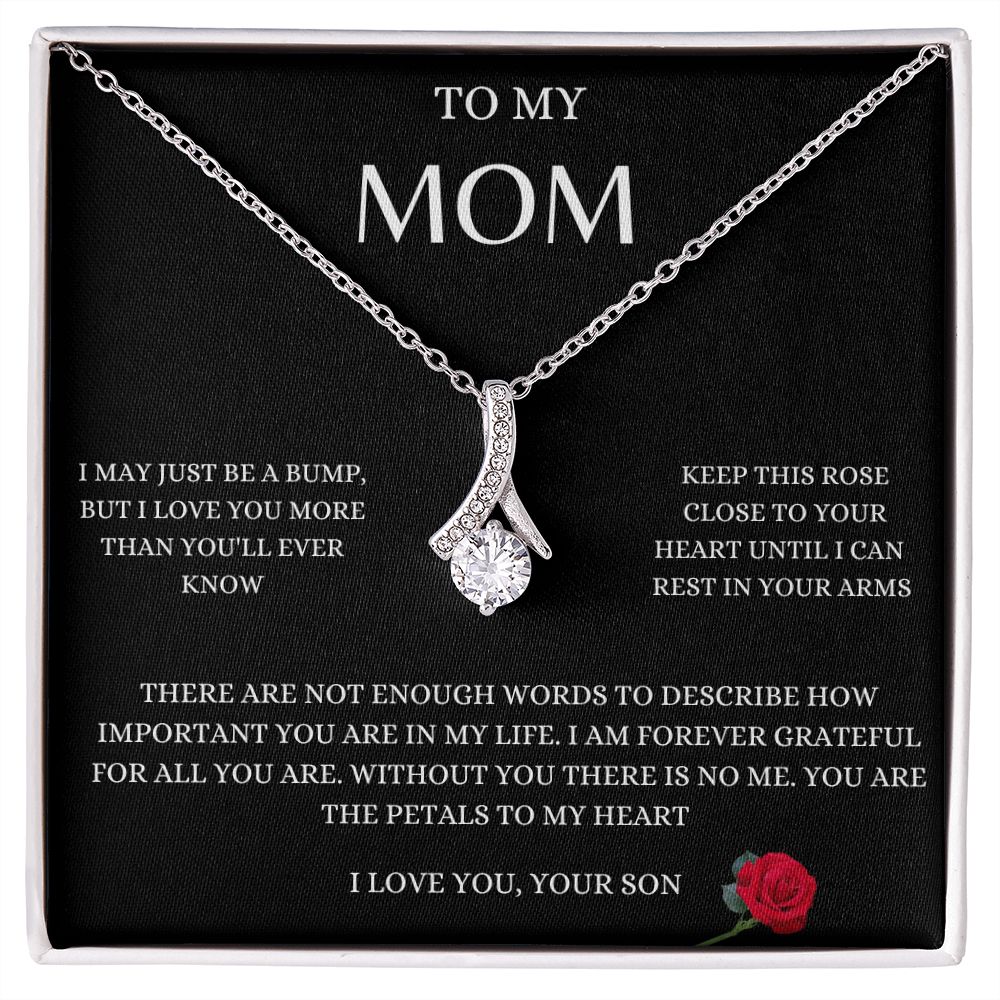 To Mom Alluring Beauty Necklace