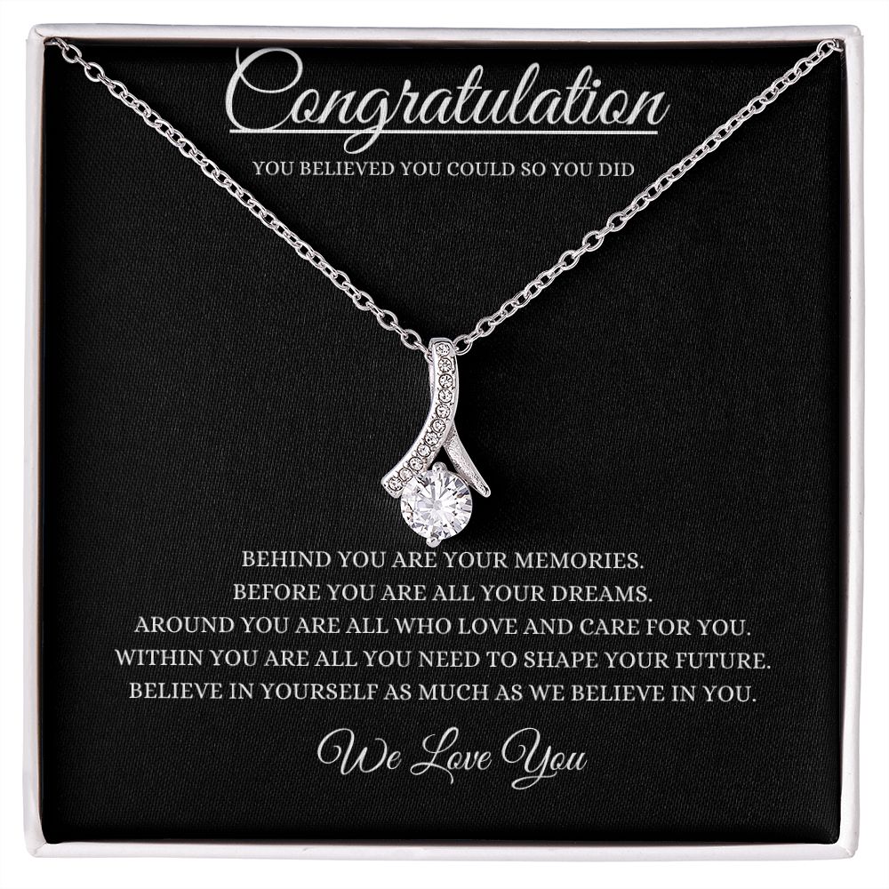 Graduation Gift Necklace, Daughter Graduation Gift, College Graduation Gift, High School Senior Graduation Gift Alluring Beauty Necklace, Class Of 2024