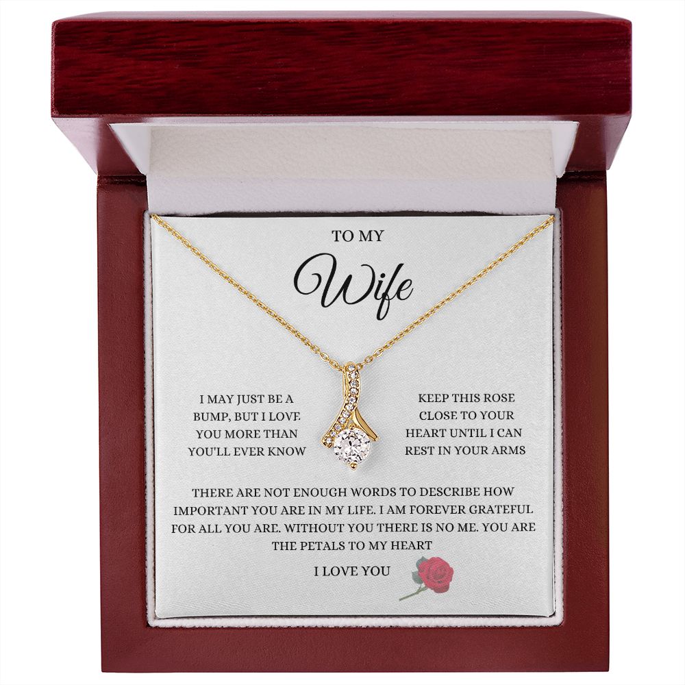 To My Wife Alluring Beauty Necklace
