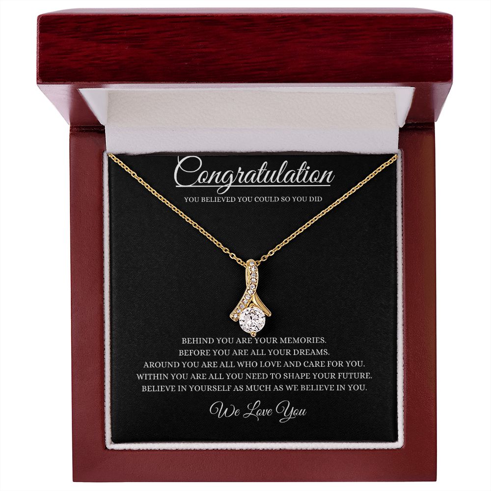Graduation Gift Necklace, Daughter Graduation Gift, College Graduation Gift, High School Senior Graduation Gift Alluring Beauty Necklace, Class Of 2024
