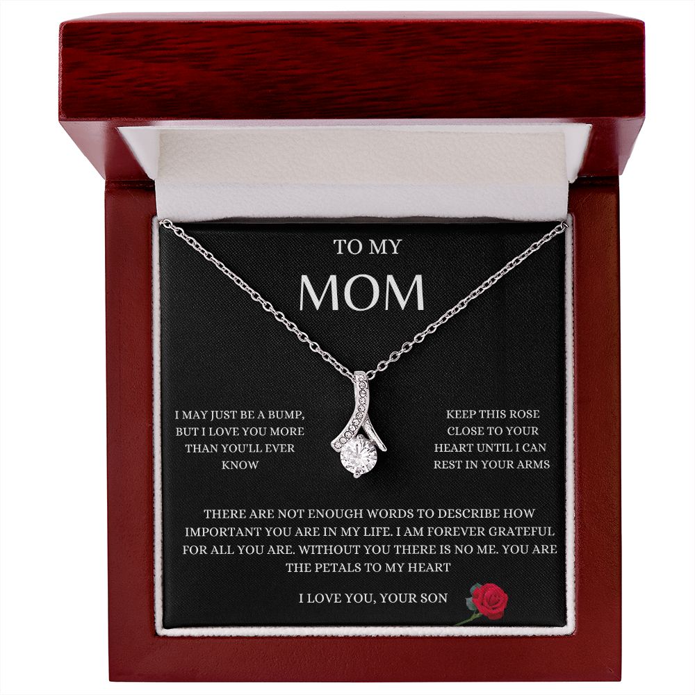To Mom Alluring Beauty Necklace
