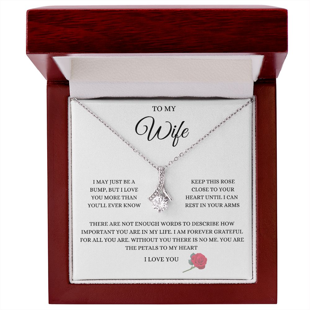 To My Wife Alluring Beauty Necklace