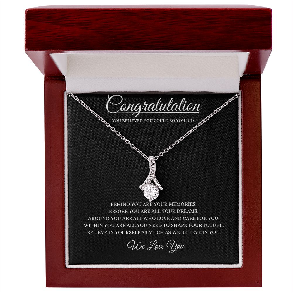 Graduation Gift Necklace, Daughter Graduation Gift, College Graduation Gift, High School Senior Graduation Gift Alluring Beauty Necklace, Class Of 2024