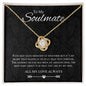 My Soulmate | By My Side - Love Knot Necklace