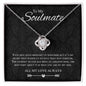 My Soulmate | By My Side - Love Knot Necklace