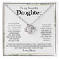 My Beautiful Daughter| Through My Eyes - Love Knot Necklace