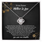 My Future Mother In Law | Love Your New Daughter - Love Knot Necklace