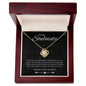My Soulmate | By My Side - Love Knot Necklace