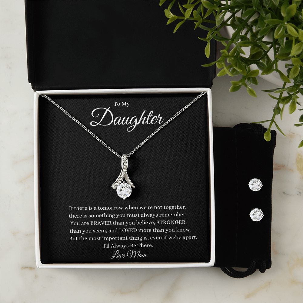 To My Daughter Alluring Beauty Necklace