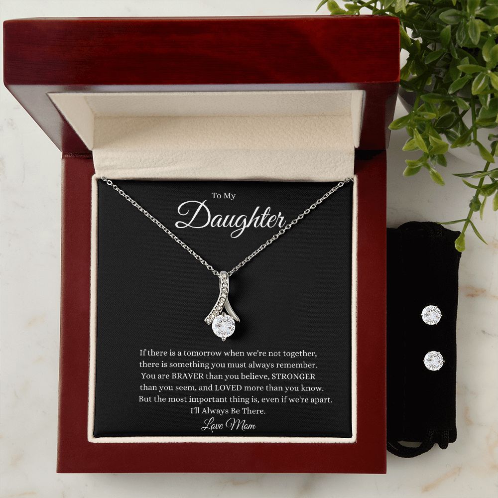 To My Daughter Alluring Beauty Necklace