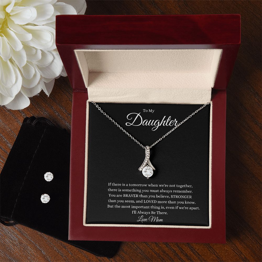 To My Daughter Alluring Beauty Necklace