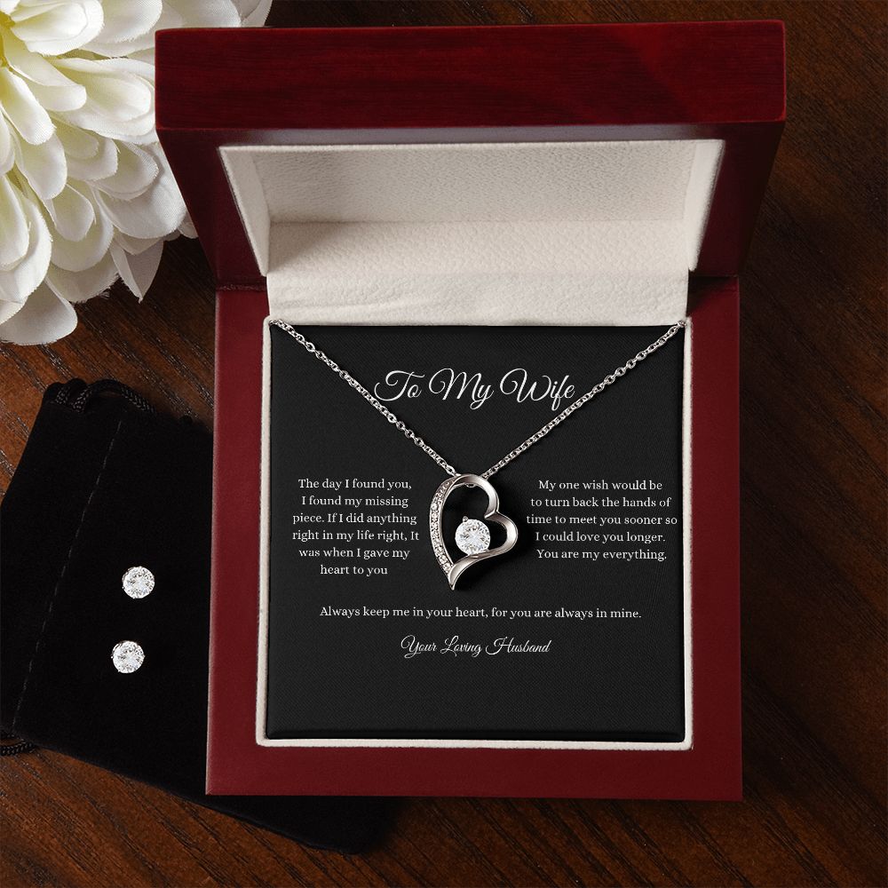 To My Wife Forever Love Necklace