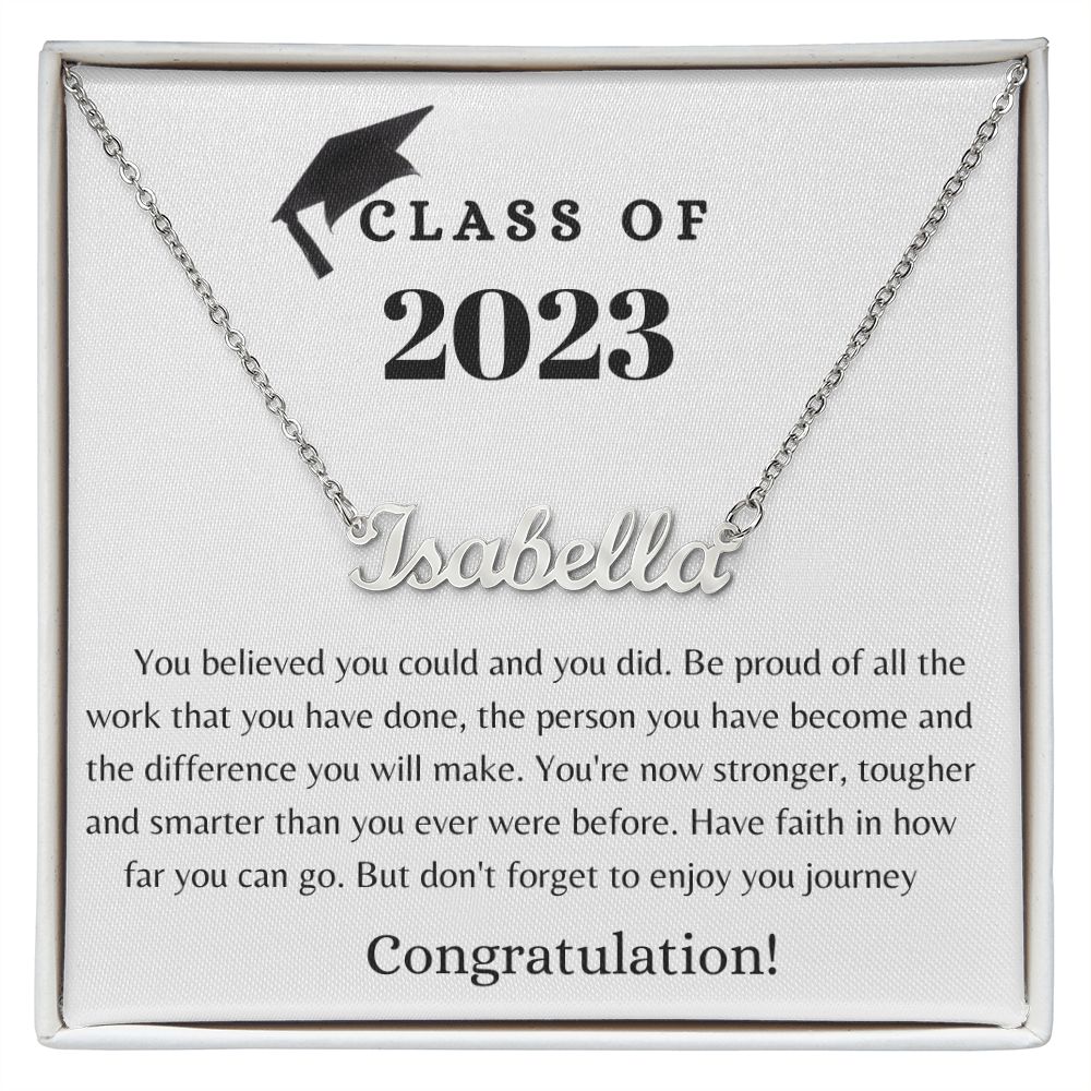 Class of 2023 Custom Necklace