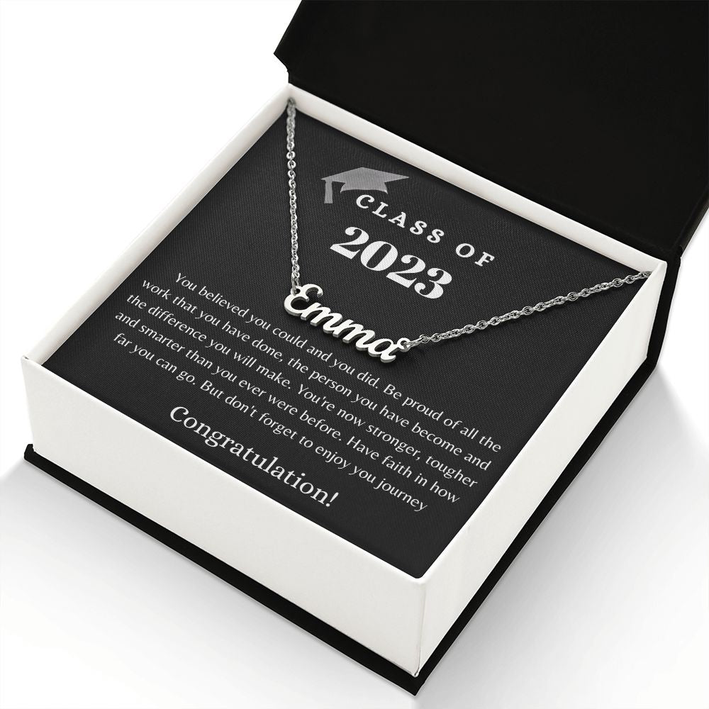 Class of 2023 Custom Necklace