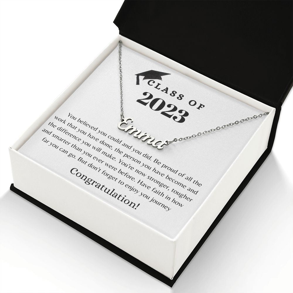 Class of 2023 Custom Necklace