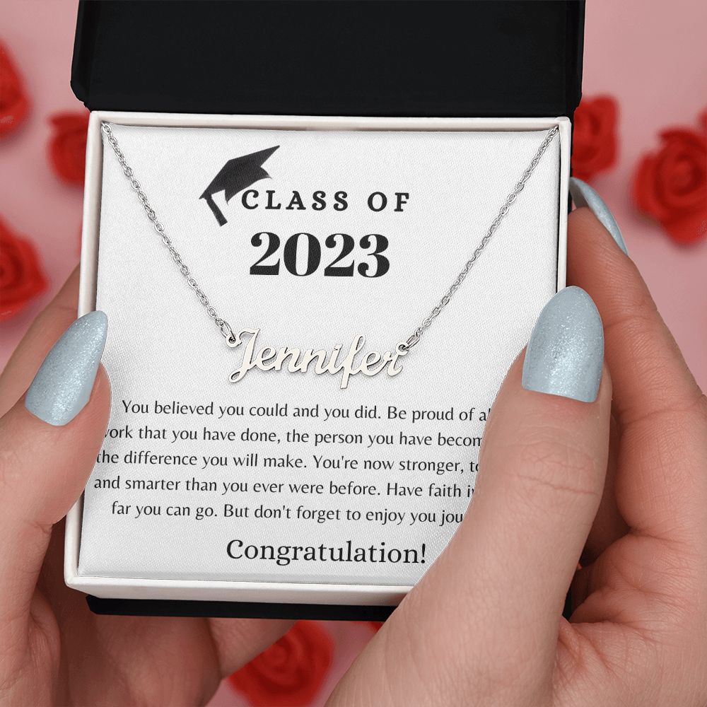 Class of 2023 Custom Necklace