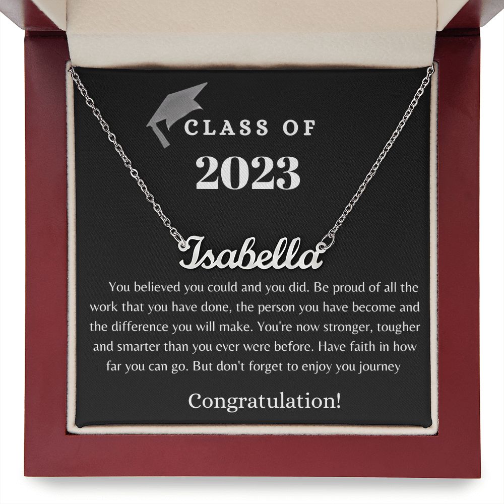 Class of 2023 Custom Necklace