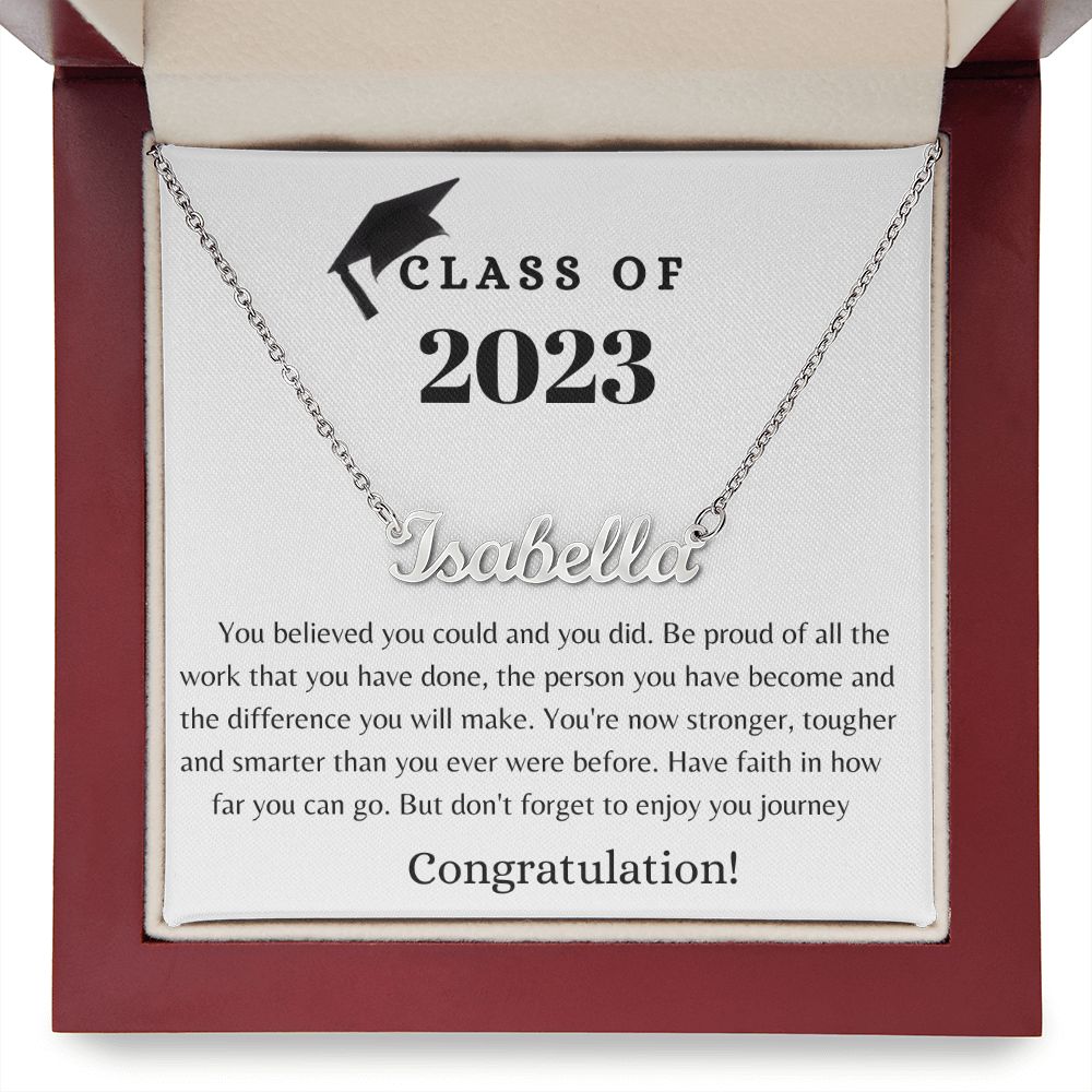 Class of 2023 Custom Necklace