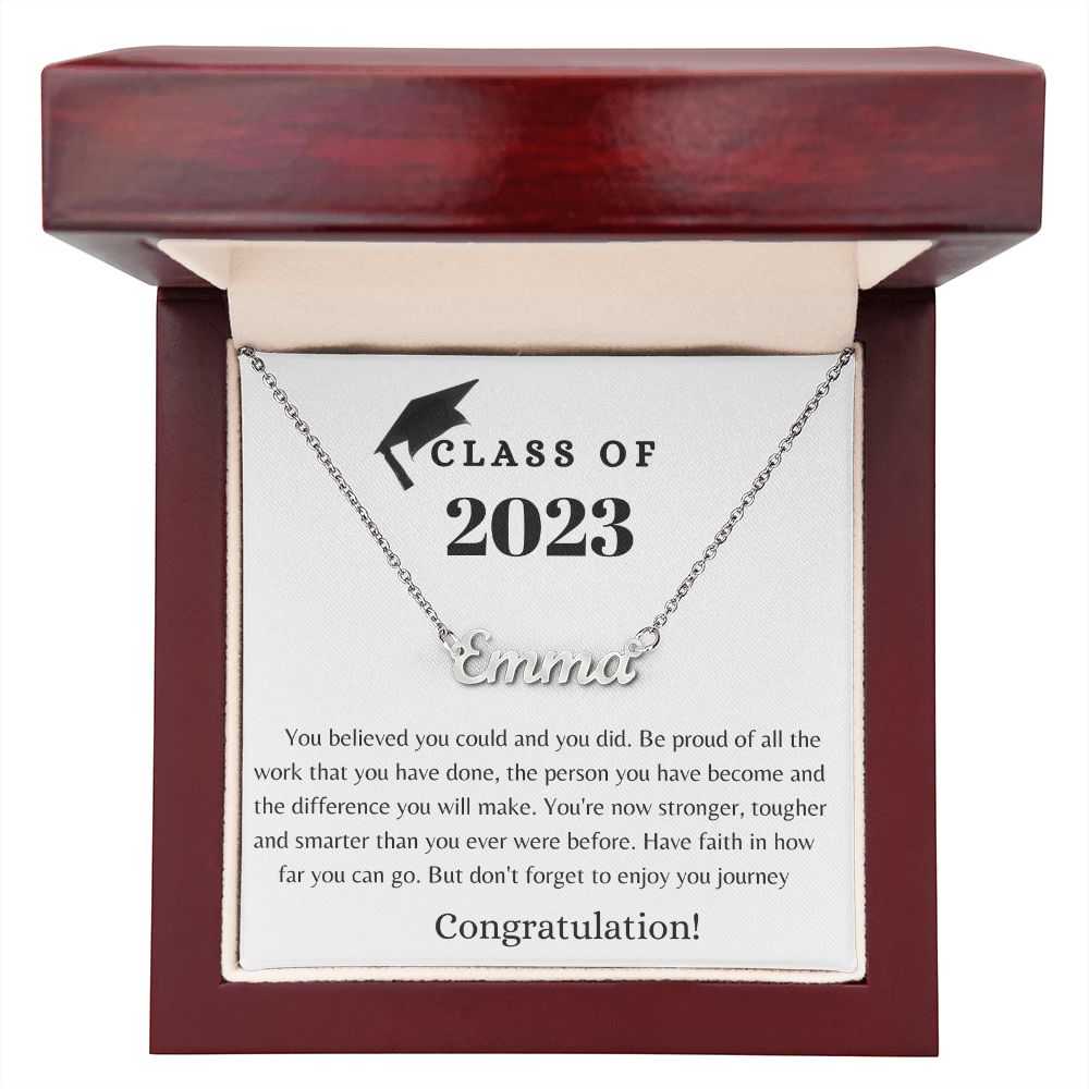 Class of 2023 Custom Necklace