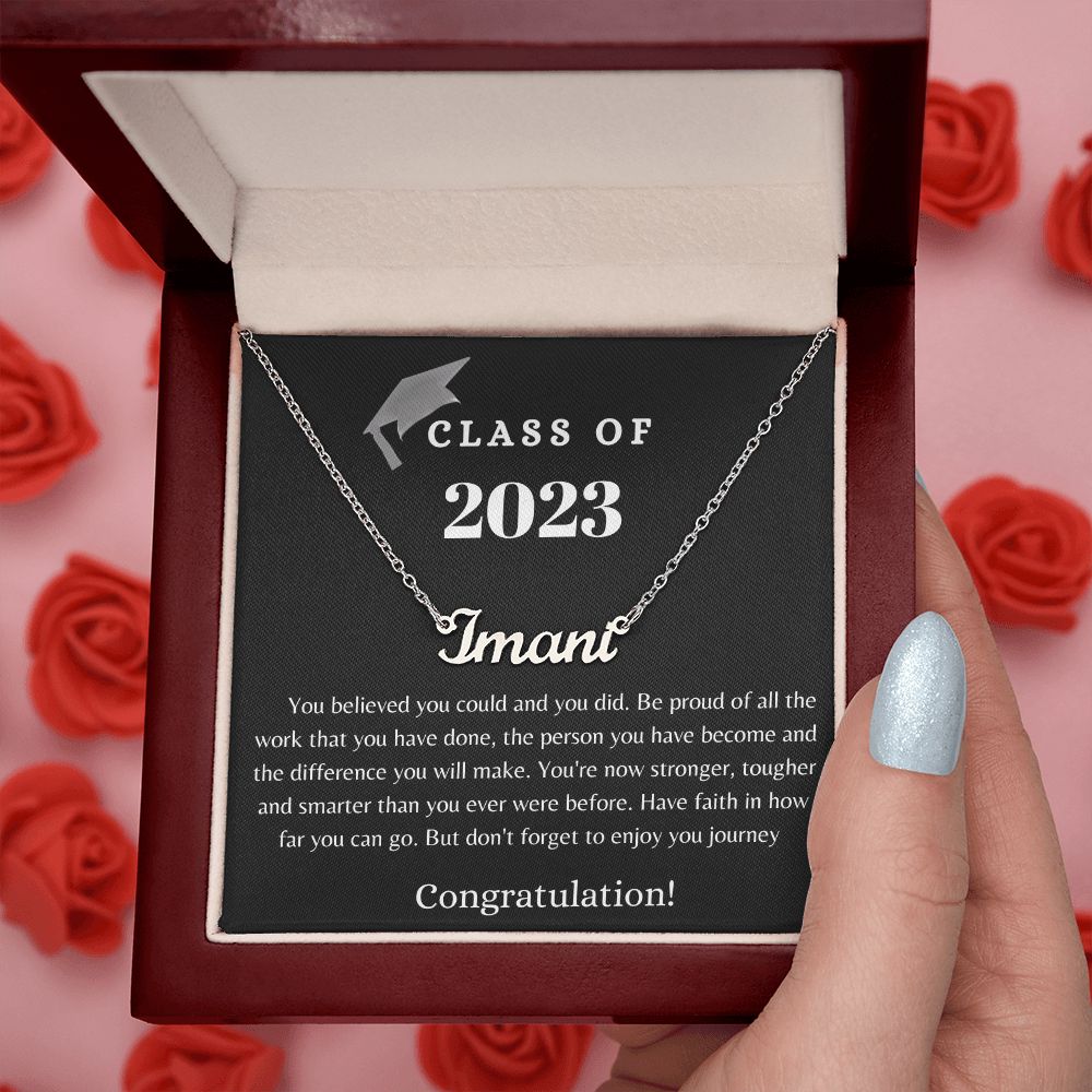 Class of 2023 Custom Necklace