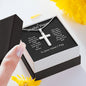 A Mother Prayer to Son Cross Necklace