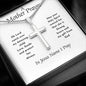 A Mother Prayer Cross Necklace