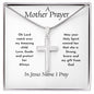 A Mother Prayer Cross Necklace