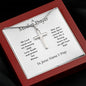 A Mother Prayer Cross Necklace