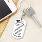 Msg to Graduate - Congratulations Swivel Key Chain