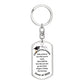 Msg to Graduate - Congratulations Swivel Key Chain