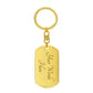 Msg to Graduate - Congratulations 2023 Swivel Key Chain