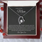 To Mom From Son Forever Love Necklace