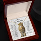 To My Daughter Love Knot Necklace This old Lion