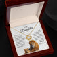 To My Daughter I Love Note Necklace I Father to Daughter