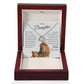 To My. Daughter Love Know Lion and Cub