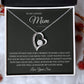 To Mom From Son Forever Love Necklace