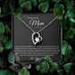 To Mom From Son Forever Love Necklace