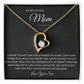 To Mom From Son Forever Love Necklace