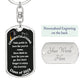 Congratulations Graduate Swivel Dog Tag Key Chain( BEST SELLER)