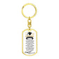 Congratulation Graduation Swivel Dog Tag Chain (Best Seller)