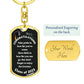 Congratulations Graduate Swivel Dog Tag Key Chain( BEST SELLER)
